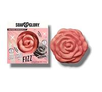 Soap Glory | All That Fizz Bath Fizzer - Rose Shaped Shimmer Pink | Luxurious Bath Bomb | 210g