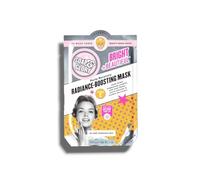 Soap Glory | Bright & Beautiful Radiance Boosting Mask - Party Recovery Formula with Vitamin C, White Flower Complex | 29g