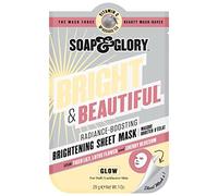 Soap & Glory Bright + Beautiful Biodegradable Brightening Sheet Mask