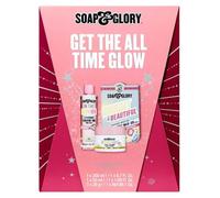 Soap Glory Get the All Time Glow Skincare Trio Gift Set | Moisturizing Smooth Skin | Brightening Skin mask | 3 ITEMS | GLOW your SKIN |