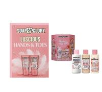 Soap & Glory Gift Set: Top Four Fillers & Feel Good Hands & Feet Set, Christmas & Birthday Gifts for Women