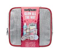Soap Glory Glow All the Way 7 Piece Skincare Gift Set, Full-Size | Hydrating, Brightening, Refreshing | Face Skincare Gift Set