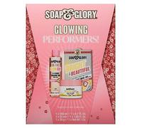 Soap & Glory Glowing Performers 3 Piece Full Size Skincare Gift Set