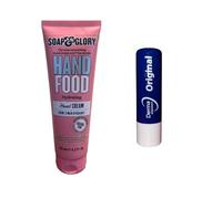 Soap Glory Hand Food Hand Cream 125ML With Free Original Lip Balm
