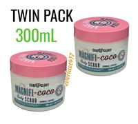 Soap Glory Magnifi Coco Body Scrub Coconut Sweet Vanilla 2x 300ml softens skin