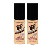 Soap & Glory One Heck of a Blot Foundation (2 x 30ml) All Day Shade Fair Enough
