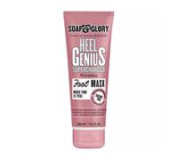Soap & Glory Original Pink Heel Genius Supercharged Foot Mask - Self Heating Foot Treatment for Rough Cracked Feet - Sweet Almond Calendula Oil