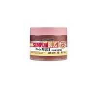 Soap & Glory Simply The Boost Exfoliating Body Scrub - Smoothing & Buffing Body Scrub - Body Polish with Vitamin B5 Vitamin C & Vitamin E (300ml)