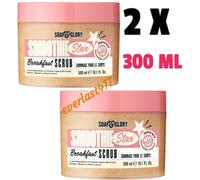 Soap & Glory Smoothie Star Breakfast Scrub Body Polish Smoother 2x 300ml smooth