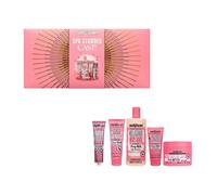 Soap Glory Spa-Studded Cast 5 Piece Full Size Gift Set | Body Wash, Body Butter, Body Polish, Hand Cream & Foot Cream | Bath & Body Pamper Kit
