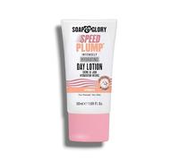 Soap Glory | Speed Plump Intensely Hydrating Day Lotion | 24 Hour Moisturization | With Hyaluronic Acid and Vitamin B5 | For Normal/Dry Skin | 50mL[Box Excluded]