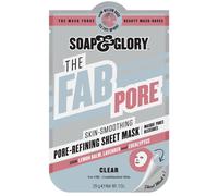 Soap & Glory The Fab Pore Pore-Refining Sheet Face Mask for Oily Skin - Tea Tree + White Willow Bark to Draw Out Impurities + Smooth Skin - Pore Minim