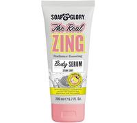 Soap Glory | The Real Zing Radiance-Boosting Body Serum with AHA Complex, Lemon & Lime Scent | 200mL