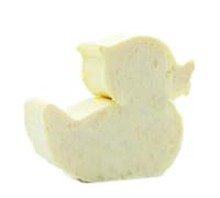 Soap Heart Shaped 10x of Yellow Duck Guest Soap Fizzy Peach