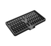 Soap Holder - Multi-Purpose Compartment for Flexible Handle | Quick-Drying Drainage Design with Flexible Material, Lightweight and Reusable, Ideal for Shampoo, Perfume, Lotion, Toiletries, 25 x 1