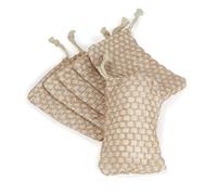 Soap Holder Natural JuteExfoliating Soap Bag for Bar Soap Eco Friendly Soap Savers for Bar Soap Ideal Soap Bags for Soap Bars Perfect for Bath and Shower Usage(6 Pack)