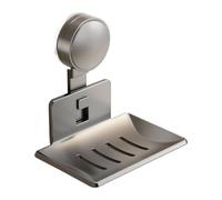 Soap Holder - Suction Cup Shower Dish, Removable Tray for Tile and Glass