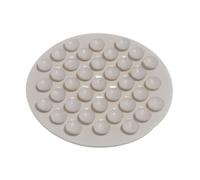 SOAP HOLDER SUCTION GRIP IN WHITE RUBBER ( pack of 3 )