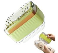 Soap Holder Travel Bubble Box with Massage Roller Portable Storage Cleaning Dispenser Foam Brush for Sink Shower Bathroom Laundry Bath Kitchen Travel