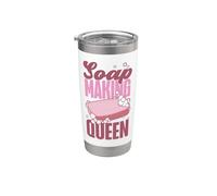 Soap Making Crafting Crown Queen Soap Making Queen Stainless Steel Insulated Tumbler
