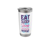 Soap Making Crafting Eat Sleep Soap Making Repeat Stainless Steel Insulated Tumbler