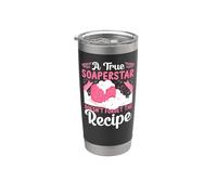 Soap Making Crafting Pun A True Soaperstar Doesn't Forget Stainless Steel Insulated Tumbler
