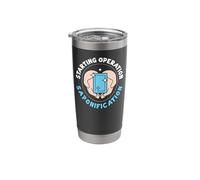 Soap Making Crafting Pun Starting Operation Saponification Stainless Steel Insulated Tumbler