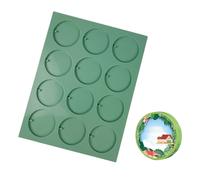 Soap Making Molds, Silicone Bar, Cavity Craft Tray, Reusable Soaps Mold for Homemade Decorative Bars, Plaster Kit Women, Men, Family, Workshops, Daily Use, Holiday Crafting, 11.42 x 8.66 Inches