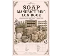 Soap Manufacturing Log Book: Production Record Journal for Small Batch Soap Makers