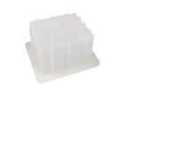 Soap Moulds 1PC 500ML/1.2L Square Rectangle Silicone Soap Mold Making Box Silicon Liner DIY Handmade Loaf Craft Tool Swirled Cold Process(500ml Square Mold)