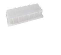 Soap Moulds 1PC 500ML/1.2L Square Rectangle Silicone Soap Mold Making Box Silicon Liner DIY Handmade Loaf Craft Tool Swirled Cold Process(1.4L soap Mold)