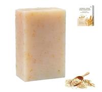 Soap, Oatmeal Scrub Handmade Soap, Cleansing Skin Care for Dry and Sensitive Skin, Deep Hydrating and Moisturizing