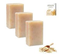 Soap, Oatmeal Scrub Handmade Soap, Cleansing Skin Care for Dry and Sensitive Skin, Deep Hydrating and Moisturizing