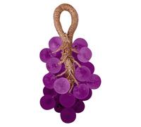 Soap On A Rope - Handmade Crystal Grape Design, Moisturizing Scented Formula With Natural Ingredient, Grapes Bunch Naturaal Soaps Bar | Grapee Soaap For Women Men Body Hand Shower Travel Care