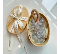 Soap on a Rope - Handmade Grape Cluster Soap | Cold-Process Vegan Bar, Hangable Bath & Hand Soap (1, Blue + Gift Box)