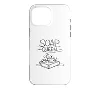 Soap Queen At Heart Funny Soap Making Cold Process Shirt Case for iPhone 16 Pro Max