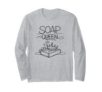 Soap Queen At Heart Funny Soap Making Cold Process Shirt Long Sleeve T-Shirt