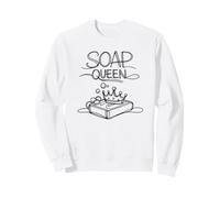 Soap Queen At Heart Funny Soap Making Cold Process Shirt Sweatshirt