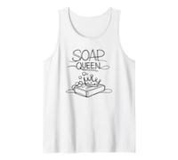 Soap Queen At Heart Funny Soap Making Cold Process Shirt Tank Top