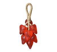 Soap Strawberry Shaped Crystal Bathroom Soap Fragrant Hanging Decor Wedding Souvenir Strawberry Scent Gift Cute