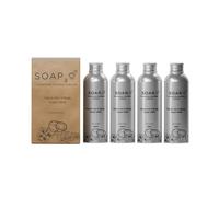 Soap2O Hair+Hand+Body Gel Super Refill Makes 4L Pack of 4 S2OAB150