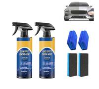 Soapami Car Spray, Sopami Car Coating Spray, Waterless Cars Wash Quick Effect Coating Agent, Long-Lasting Protection Improves Clarity and Visibility (2SET)