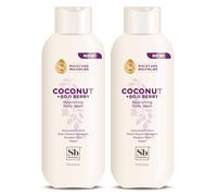Soapbox Body Wash, Coconut & Goji Berry Liquid Body Wash, Moisturizing Soap with Shea Butter, Vegan Duo Pack of 2 Soap Bottles, 20oz Each
