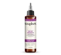 Soapbox Oh My Growth, Lengthening Vitamin Booster Treatment for All Hair Types with Biotin, Vegan Collagen & Vitamins A & C, Paraben & Cruelty Free, For Thicker, Fuller Hair for Men & Women (5 oz)