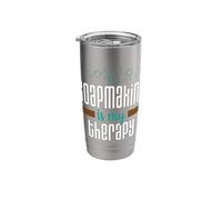 Soapmaking is My Therapy Soap Making Soapmaker Apparel Stainless Steel Insulated Tumbler