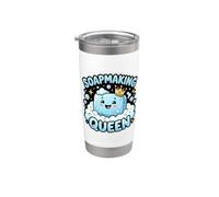 Soapmaking Queen Handmade Soap Maker DIY Crafter Stainless Steel Insulated Tumbler