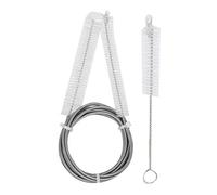 Soapow Universal Ventilator Respirator Hose Tube Stainless Steel Cleaning Brush CPAP Cleaner Supplies, M(1315005-AM85-2021-FBM)