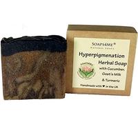 SOAPS4ME Hyperpigmentation Herbal Handmade Natural Soap | Turmeric | Goat's Milk | Cucumber | Apple Cider Vinegar | Almond Milk | Honey | Bentonite Clay | Shea Butter