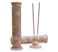 Soapstone Stick Incense Burner Handcarved India Marble Fragrance Spa Spiritual Modern Design