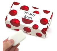 Soapy Balls | Cedarwood | 20g Travel Soap Bar | Little Cricket Gift | Cracker Filler